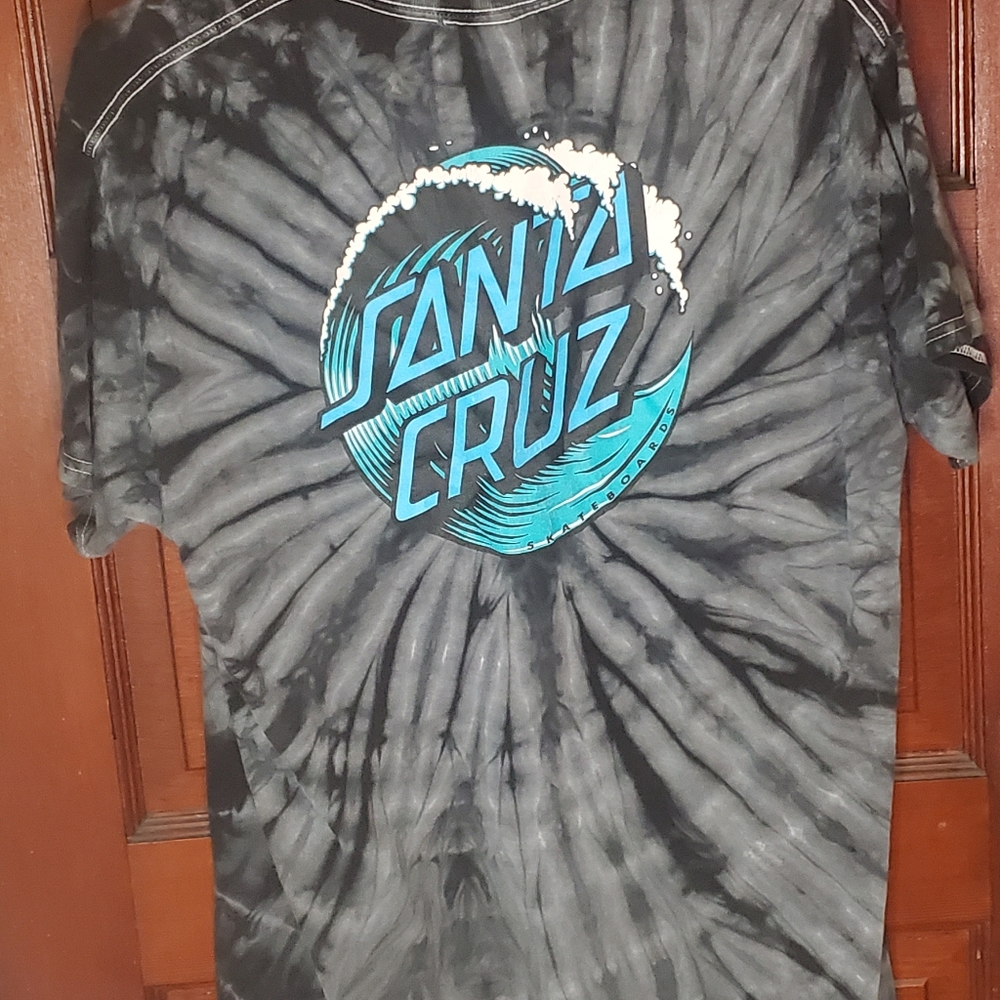 Santa Cruz Wave Dot Black Spider Tie Dye
